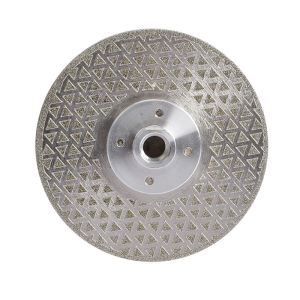 M14 Double Sided Electroplated Diamond Disc For Marble Granite Grinding And