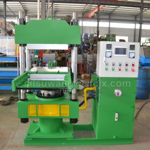 PLC Control Push Pull Plate Rubber Vulcanizing Press