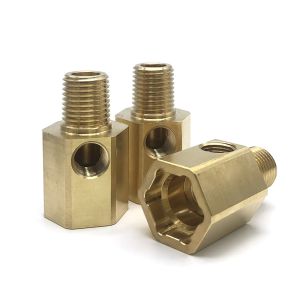 Custom Brass Precision Cnc Machining Services Milling Turned Components / Parts