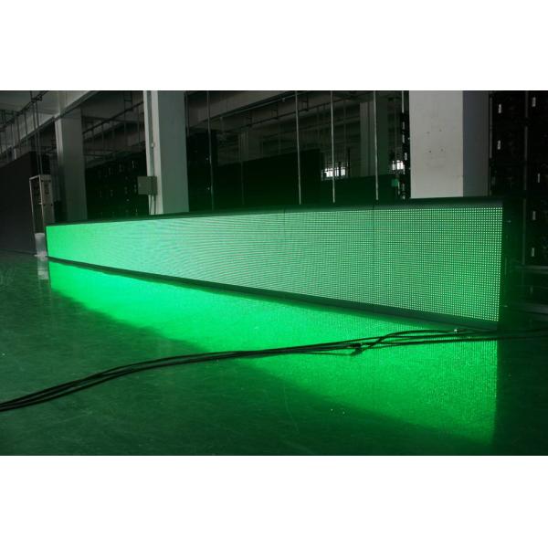 Programmable Sport Perimeter LED Display Signs 6500 Nits Brightness , OEM Cabinet Size