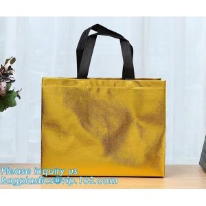 New Design Custom Sublimation Printing Rpet Non Woven Bags, Eco Shopping Pp