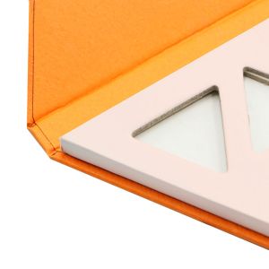 Triangle Empty Chipboard Gift Boxes Eyeshadow Palette Packing Private Label