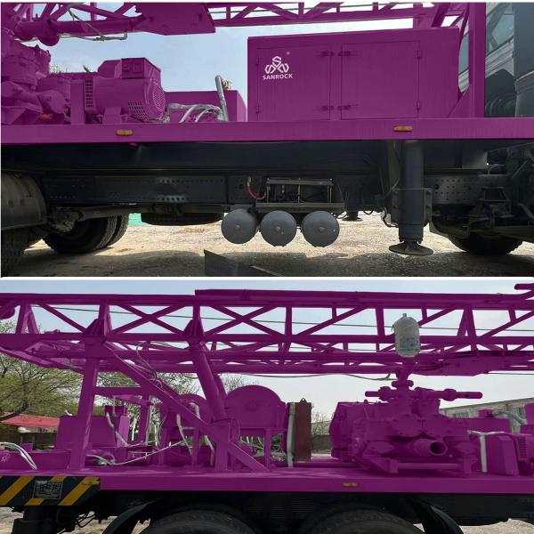 Truck Mounted Water Well Drilling Rig Equipment Hydraulic Water Well Drilling Machine