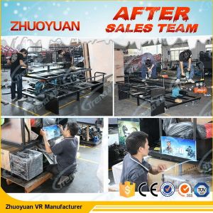 Hydraulic / Electronic System 7d Motion Ride Simulator 7d Cinema With 4d Motion