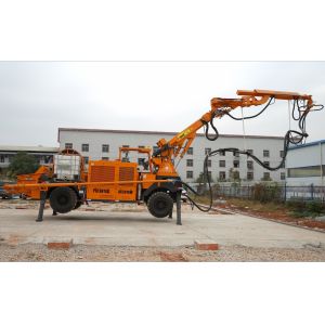 KC3016W Robotic Shotcrete Machine , Concrete Spraying Equipment 305mm Ground