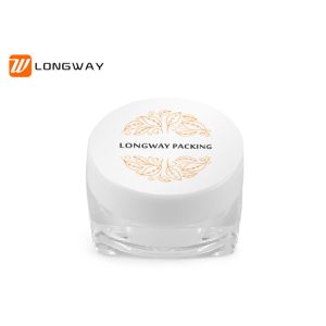 3 Gram 5g Small Empty Eyeshadow Pots , Square Powder Sifter Containers