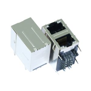 ARJM21A1-811-BA-CW2 2X1 Ethernet RJ45 Connector without Integrated Magnetics