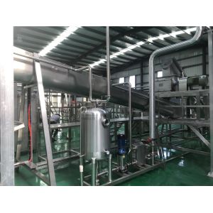 Juice Dairy Beverage Syrup Tubular Sterilizing Machine 304 Stainless Steel