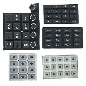 Customized Home Appliance Remote Control Silicone Keyboard Back Rubber Molding