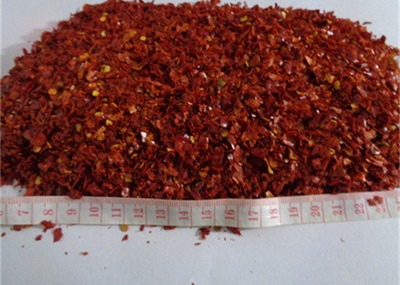 Buy Tientsin Crushed Chilli Peppers Stemless Dried Chile Flakes Pulverized at wholesale prices