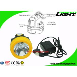 Quality High Brightness Cordless Mining Lights Safety Back Up Msha Approved With USB Charger for sale