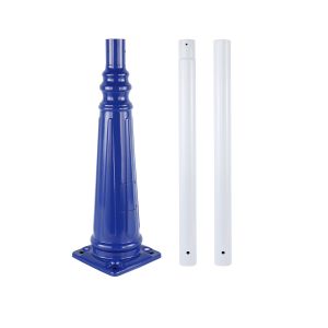 9m 10m 12m Steel Sign Road Street Light Pole Garden With Charging Pile