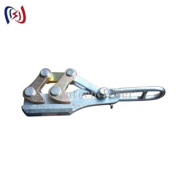 Dual Cam Earth Wire Gripper with 1 Inch Jaw Opening and 15-17mm Cable Diameter