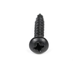 Black Finish Stainless Steel Chipboard Screw Coated Decking Customized for