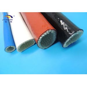 Flame Retardant Fireproof Sleeve Fireproof fiberglass sleeving coated silicone