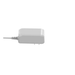 18W / 24W White US 2 Pin Wall Mount Power Adapter With Input 90 - 264Vac