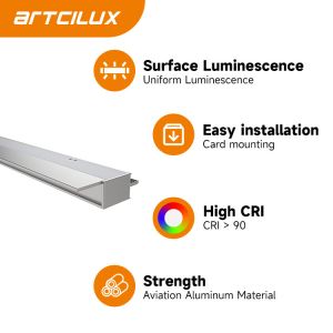 ARTCILUX Indoor LED Light with Selectable Eyes Protecting Design and Touching