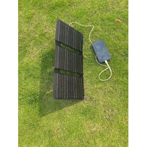 Quality Compact 3-Foldable Solar Charger With Customized Waterproof Polyester Bag for sale