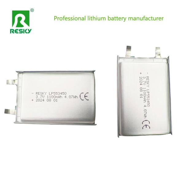 Rechargeable Lithium Polymer Battery Cell 523450 553450 603450 Lipo Battery