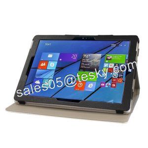 pu leather tablet case front stand for Microsoft surface 3