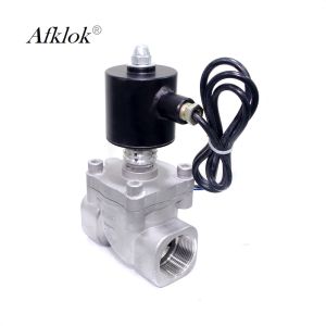 Diaphragm DC24V High Pressure Solenoid Valve Stainless Steel 100 Bar