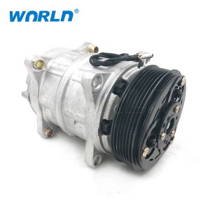 China 12V Auto Air Conditioner Compressor For Caterpillar For WackerNeuson 7H15 4PK 3332111 on sale