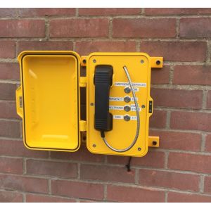 Quality Analog / VoIP Industrial Weatherproof Telephone With Wall / Pillar Mounting for sale