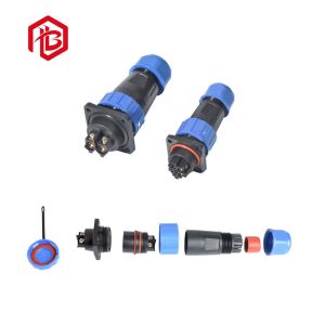 IP68 SP Series Waterproof Cable Assembly Connector SP11 SP13 SP17 SP21 SP29 8Pin