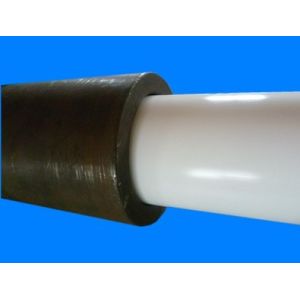 White Virgin Extruded PTFE Rod , High Temperature Resistance