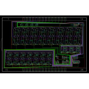 Customized Vehicle Controller Seven Segment Display Lcd TN
