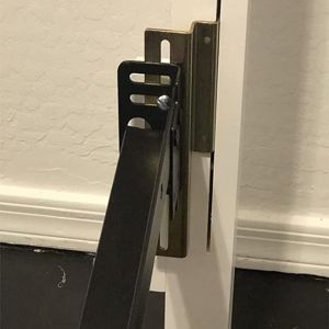 Quality 2 Pcs Extra Heavy Duty Headboard Conversion Bracket Kit, Bed Frame Bolt On to Hook On Conversion kit,#711 Headboard Hook Set with Hardware for sale