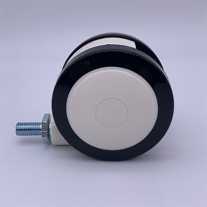 Medical Polyurethane Wheels Caster Swivel Hospital Supplies Devices 75MM