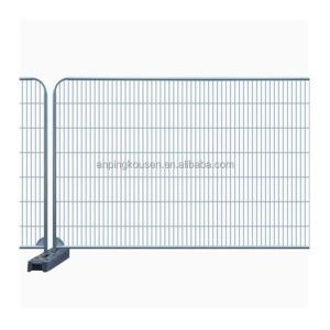 Metal Type Steel Roadway Safety Temporary Fence Panels for Playground Protection