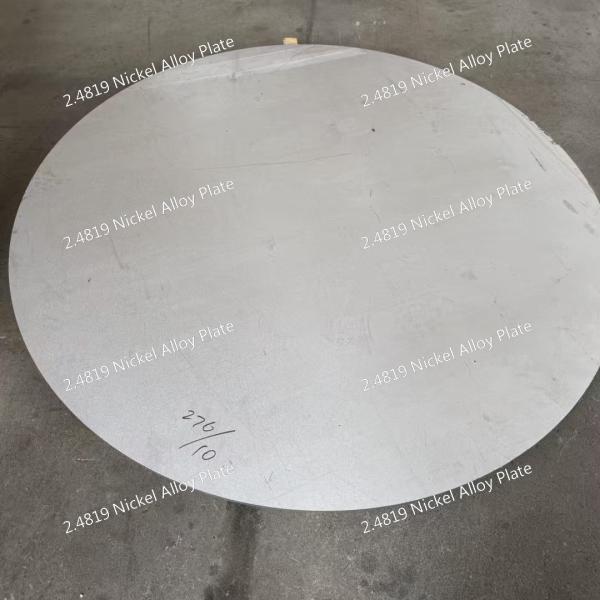 DIN 17744 W.Nr. 2.4819 Nickel Alloy Plate Sheet 1.0 - 30.0mm Laser Cutting Any