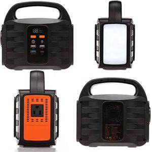 110V 220V 150W Portable Power Bank Station With Lighting