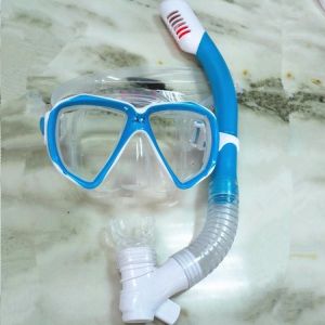 Scuba Diving Snorkel Set Adults Swimming Goggle Mask Combo