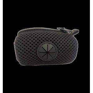 factory customize sandwich fabric net bag soft small mesh pouch portable storage