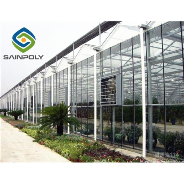 Buy 5mm Tempered Glass Hydroponic Grow Systems Greenhouse at wholesale prices