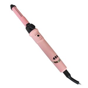 Liquid crystal intelligent control automatic rotating curling iron, dry and wet