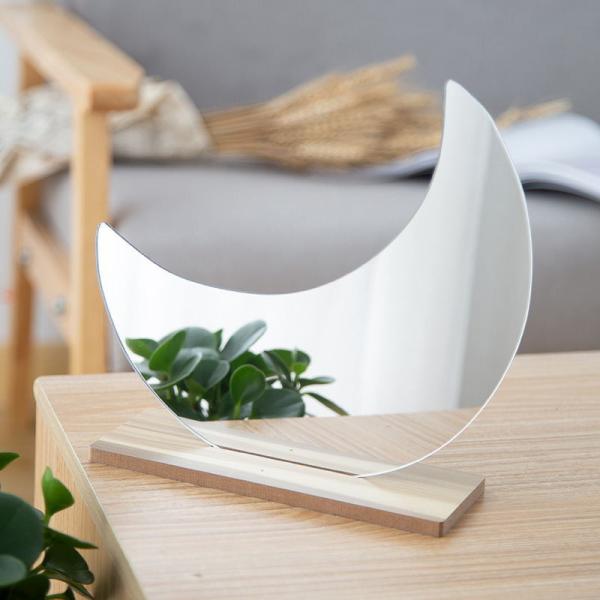 Contemporary Double Sided Acrylic Mirror Tabletop for Home Decor