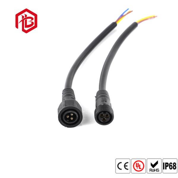 Buy Black 3 PIN Male Female IP68 M19 Waterproof Connector  at wholesale prices