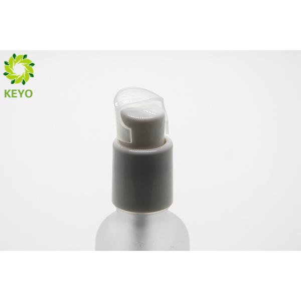 Boston Round Glass Pump Bottles 30ml For Liquid Foundation / Concealer