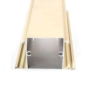 OEM Drawing Beige T3 T8 Aluminum Window Profiles
