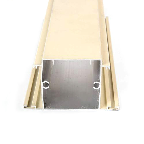 Buy OEM Drawing Beige T3 T8 Aluminum Window Profiles at wholesale prices