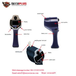 Lightweight Portable Bomb Detector 3 Inch IPS Screen For Police / Army / Airport