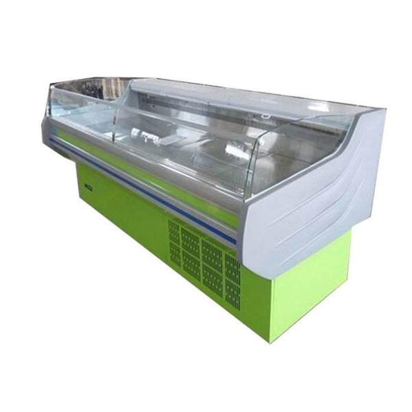 R404a Dynamic Cooling Seafood Fish Display Freezer Meat Display Refrigerator
