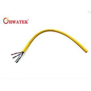 Solid / Stranded Computer Connection Cables , Flexible Copper Wire PVC Sheath