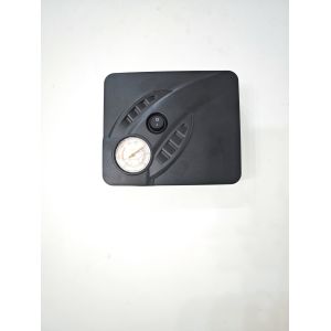 Black DC12V Auto Tire Air Compressor With Cigarette Plug