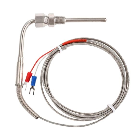 Buy Stainless Steel 2M EGT K Type Thermocouple Exhaust Probe High Temperature Sensors Threads 200mm New BS High Quality at wholesale prices