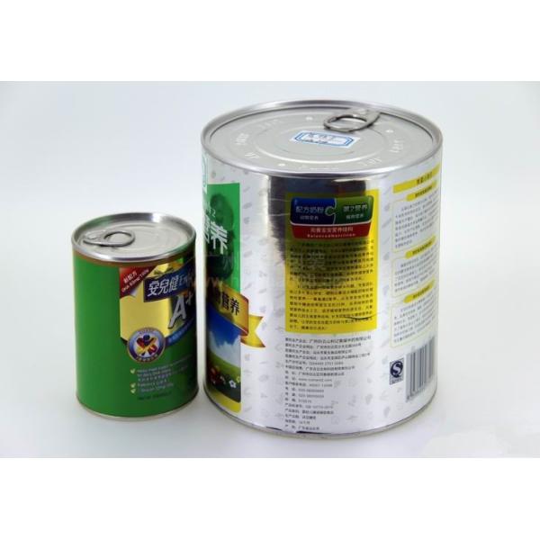 Buy Large food grade easy open end  tinplate cans  , cookies / tea storage tin at wholesale prices